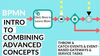 BPMN - Advanced Modeling Concepts: Message Throw & Catch, Event-Based Gateways, and Service Tasks