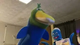 Puppet Skits - Octopus Returns to outrun Vivaldi, Newton, and Marco Polo.