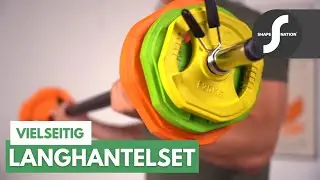 Langhantelset Aerobic ⇒ Gewicht selbst anpassen ⇒ Kraftausdauer fördern