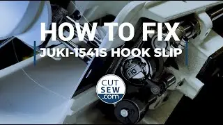 Juki 1541S Hook Thread FIX