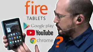 Amazon Fire Tablet with Google Play, YouTube and Chrome