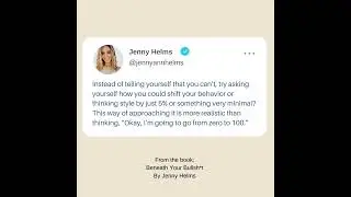 Smaller Steps Toward New Habits