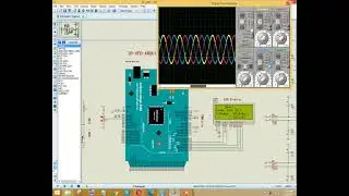 Arduino Mega base V/F 3 Phase Speed Control of Induction Motor