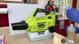Intro into Ryobi Fogger.