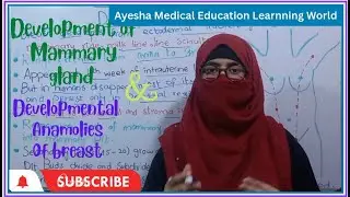 Development of breast | Development of mammary gland | developmental Anamolies of breast | bdc