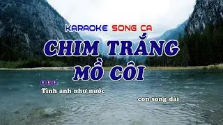 Karaoke Chim Trắng Mồ Côi Song Ca | Karaoke Gia Huy #01