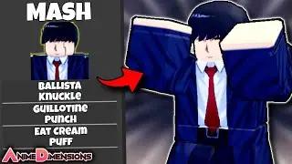 Is MASH a GOOD CHARACTER in ANIME DIMENSIONS?