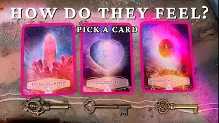Pick A Card Reading- How Do They Feel? ♥️Detailed Dive into Their Feelings -Unlock Their Heart 🔓🗝️