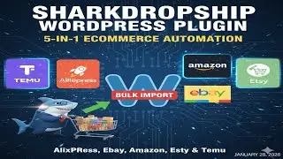 All-In-One Dropshipping: Import from Amazon, Temu, eBay & AliExpress to WooCommerce