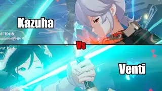 A Comparison Between Kazuha and Venti [Genshin Impact]
