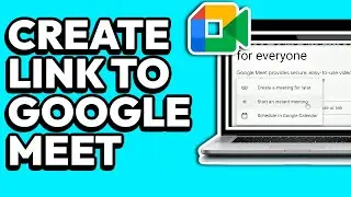 Google Meet Link Create In Laptop 2024