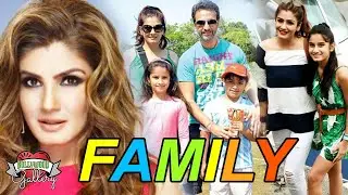 Raveena Tandon Family With Parents, Husband, Son, Daughter, Brother & Boyfriend