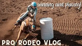 2nd at a PRO RODEO and WINNING a Jackpot! Pro Rodeo Vlog!