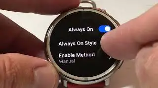 Amazfit Active 2 || Always On Display