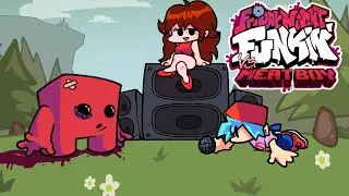 Friday Night Funkin' Vs Meat Boy FULL WEEK w/ Cutscene (2 Track Demo Showcase)