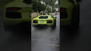 SVJ AND 12’ AVENTADOR SEND IT IN THE RAIN!!