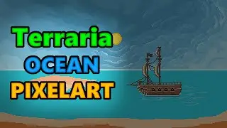 Pixel Art: Creating a Terraria Ocean Biome Illustration