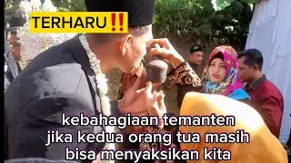 TERHARU‼️kebahagiaan temu manten versi adat pelosok jawa. #suasanapedesaan#menikahmuda