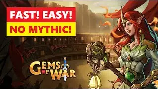 Gems of War Hierophant Class Trial! Fast Fun Team! Best Guide and Strategy?