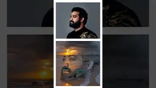 optical illusion image of jr NTR I optical illusion art of celebrity 