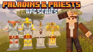 Необычный сет Паладина в Майнкрафт // Paladins & Priests RPG Series // Minecraft Mods // Обзор Мода