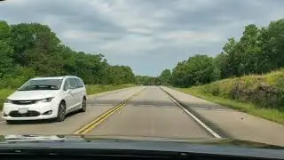 Dashcam driving through Lake of the Ozarks area four seasons sunrise beach Osage beach & Lake Ozark