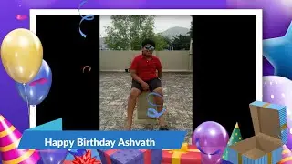 Happy Birthday Ashvath