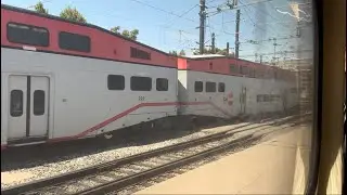 Racing Caltrains Side POV