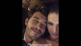 Francisco Lachowski and Jessiann gravel at party
