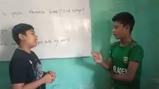 Asking question Between two students