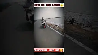 kTm RC 200 short reels video 😇