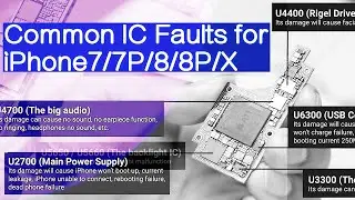 Microsoldering Tips: What are these Most Easily Damaged ICs on iPhone and How to Repair Them?