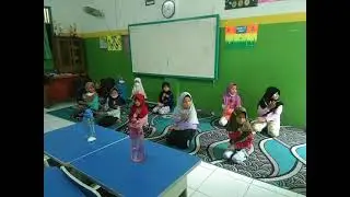 Latihan nari Kak Chika di sekolah untuk acara IMF