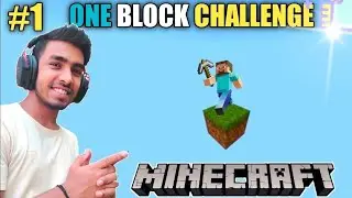 playing obe block minecraft I am play one block  #viralvideo #video #oneblock ‎@himland king 2.0 