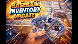 Baseball Inventory Update April, Who I'm Buying and Selling