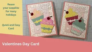Use Your Materials Valentine Card