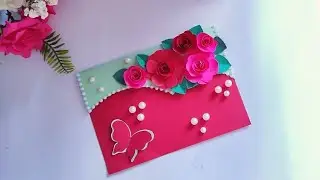 Beautiful Anniversary card idea || How to make anniversary card at home