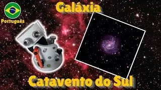 Galáxia Catavento do Sul M83 - A galáxia dos Mil Rubis