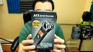 Zoom H1 Portable Stereo Digital Audio Premium Pack Unboxing!