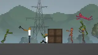 зомби-апокалипсис часть2 в городе арбуз 🍉