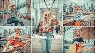 Iightroom mobile presets free dng | Orange and Grey lightroom presets  free download