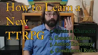 How to Play a New TTRPG | Actions, Action Economy, and Tactics