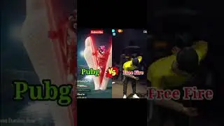 free fire vs pubg mobile #totalgaming #shortsvideo #youtubeshort #totalgaming