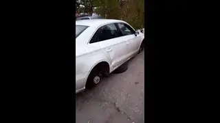 Вэлкам ту Бутово🤣 audi без колес😅