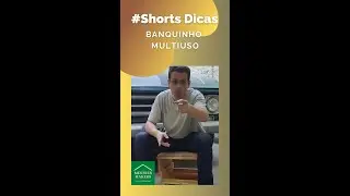 #shorts Dicas #10 Banquinho multiuso