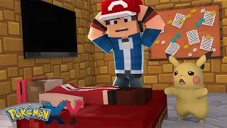 Minecraft- Pokemon X Y - ASH DESCOBRIU QUE SERENA ESTA GRAVIDA #18.mp4