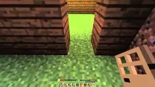Minecraft ilk Gün Hayatta Kalma Ve Eşya Yapımı (Survival And Furniture Making the first day)
