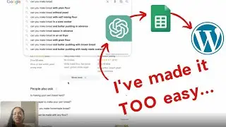 The Bulk Publishing System - Blog Content At Scale (GPT-3 Davinci-003 Chat GPT API In Google Sheets)