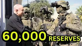 IDF MOBILIZES 60,000 Reservists for Gaza City Offensive, Hamas DEFENDS Headquarters
