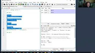 Programmation Python - L'éditeur de code Spyder (Anaconda)